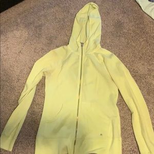 Vibrant yellow hoodie